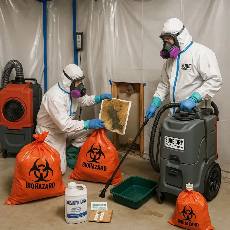 Contaminated Water Handling Protocols process in Mariposa County, CA